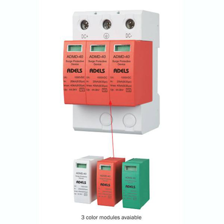 DC Surge Protector Rated Voltage Oant 1000V Surge Protective Apparaten